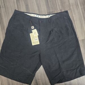 BAMBOO Cay Charcoal Flat Black Fine Resortwear Classic Edition Short Size 40 NWT